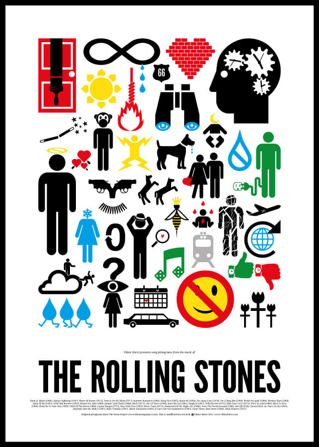 The Rolling Stones - Exemplo de Minimalismo
