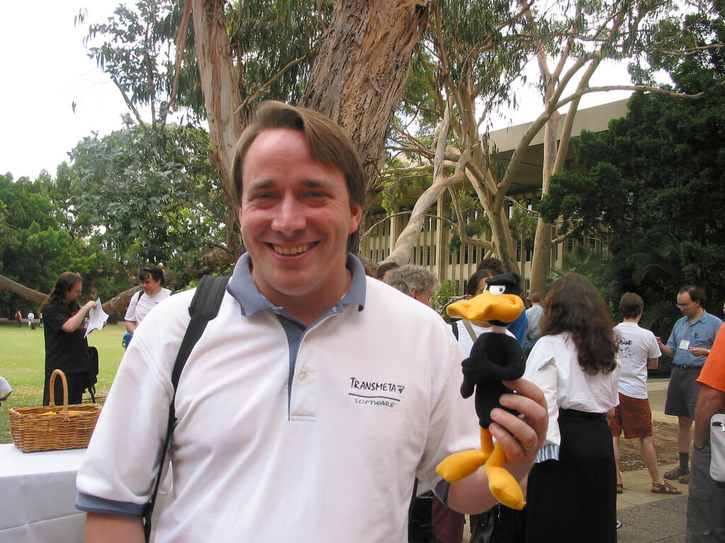 Linus Torvald - photo by Alex Dawson