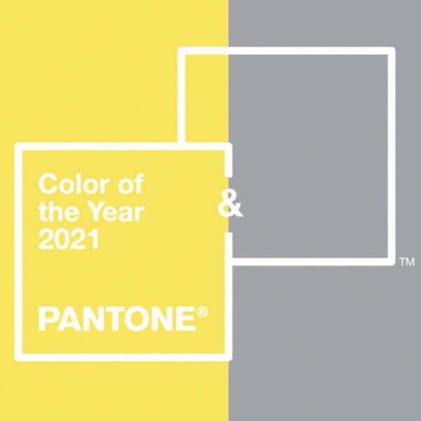 Tendência: Pantone define Illuminating e Ultimate Grey como cores do ano de 2021